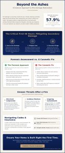 Fire Damage Restoration in Denver & Boulder: A Forensic Reconstruction Guide