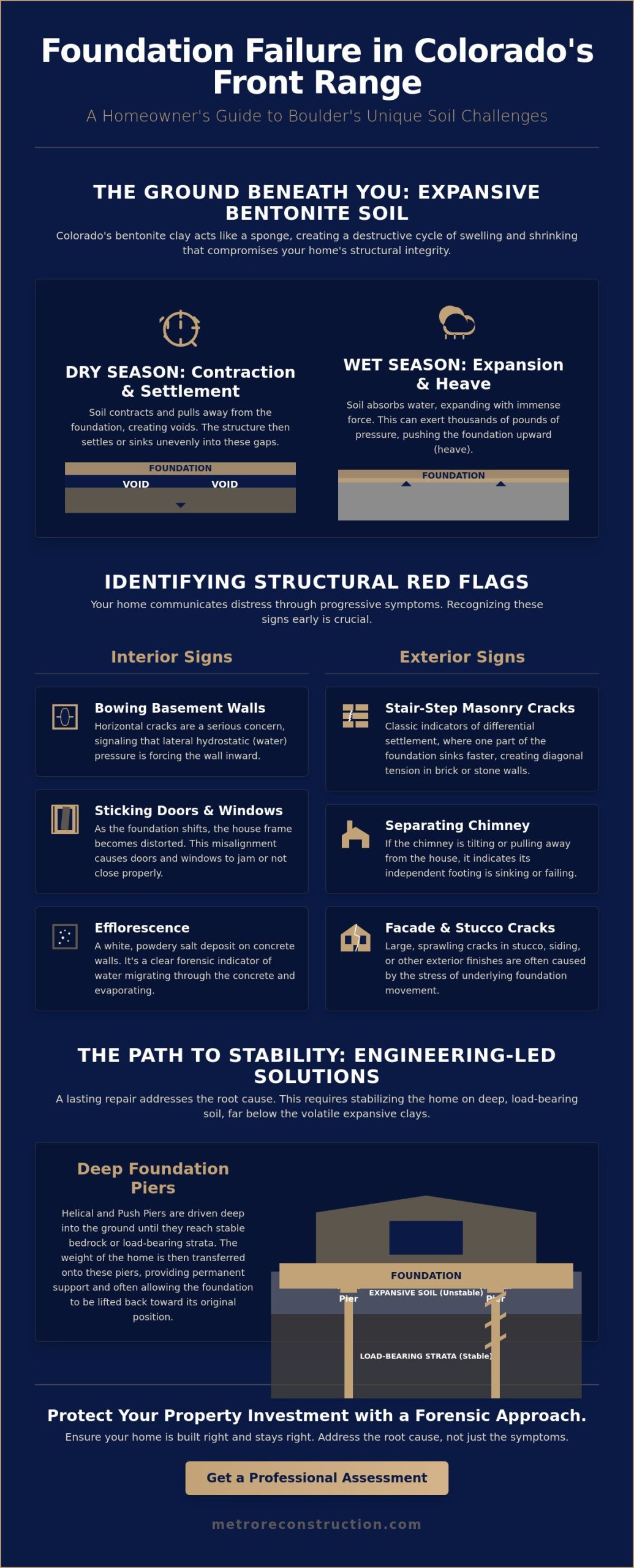 Foundation Repair Services in Boulder: A Forensic Approach to Structural Integrity