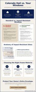 Hail Resistant Windows in Longmont: A Homeowner&rsquo;s Guide to Impact-Resistant Glass