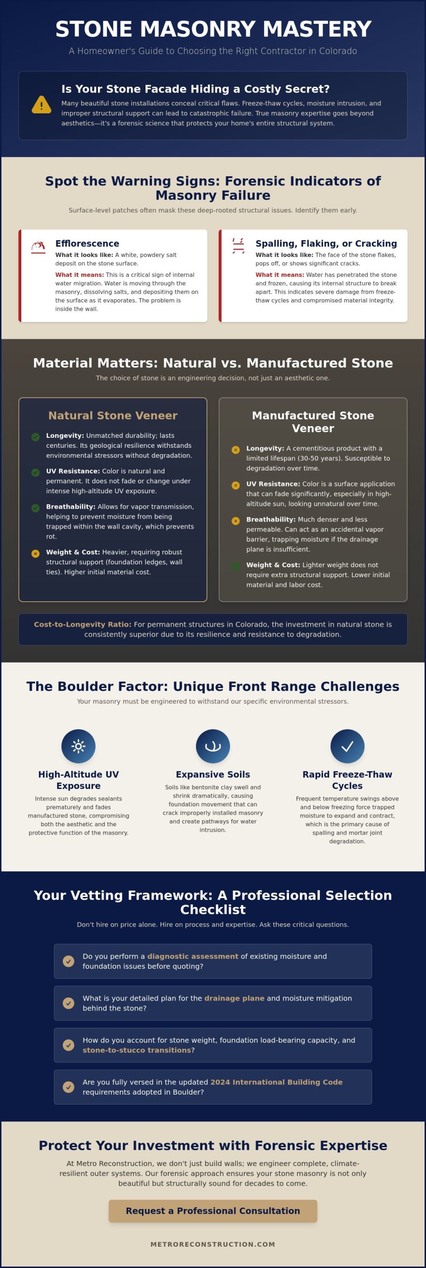 Selecting Expert Stone Contractors in Boulder: A Resource Guide for Structural Masonry