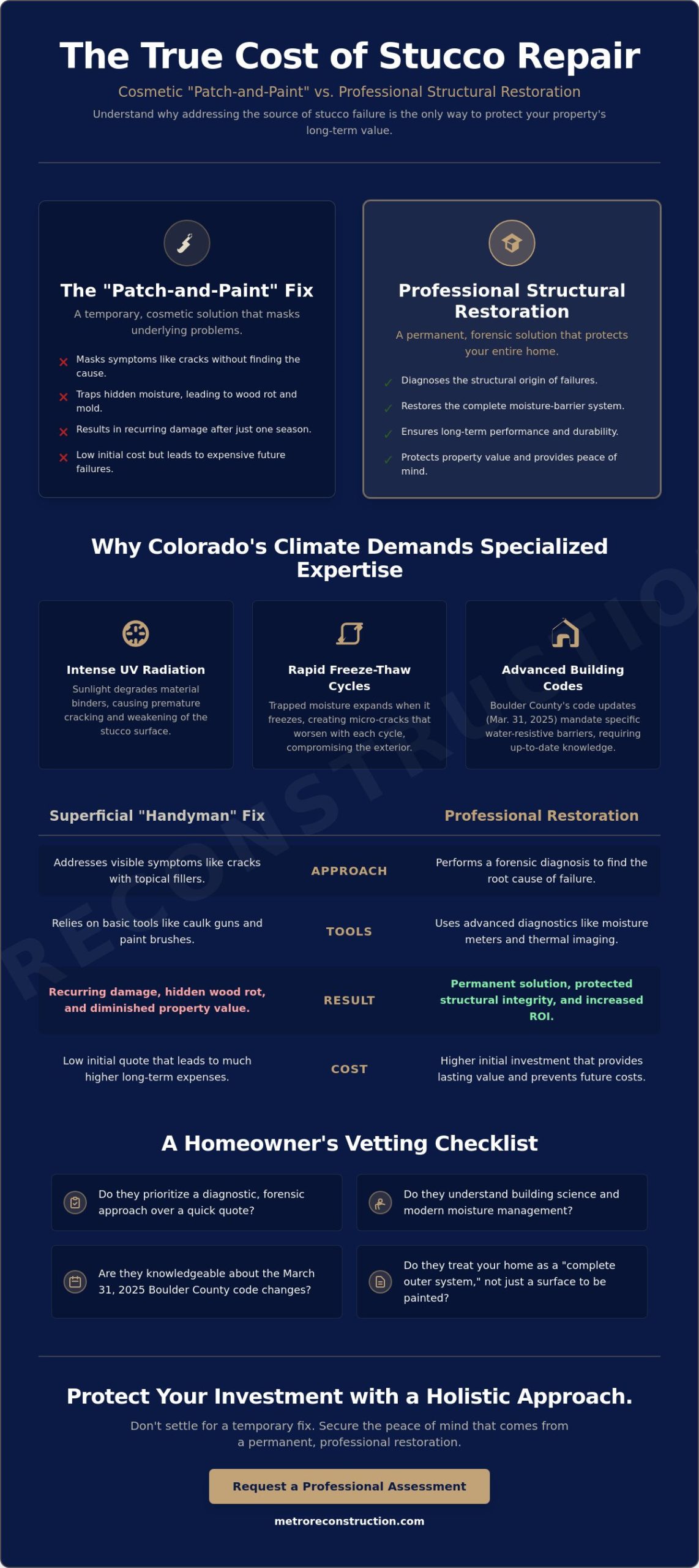 Top Stucco Companies in Boulder County: Hiring Guide