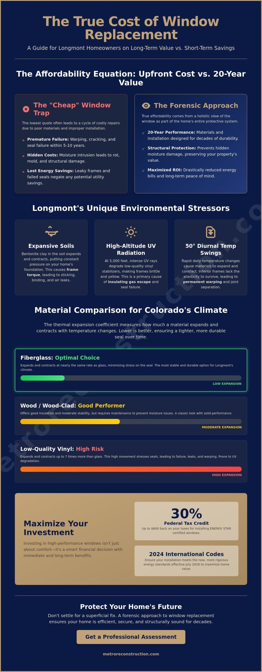 Affordable Window Replacement in Longmont: A 2026 Guide to Value and Performance