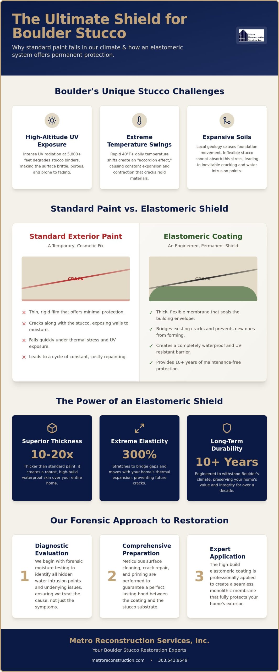 Elastomeric Coating for Stucco in Boulder: A 2026 Guide to Structural Preservation