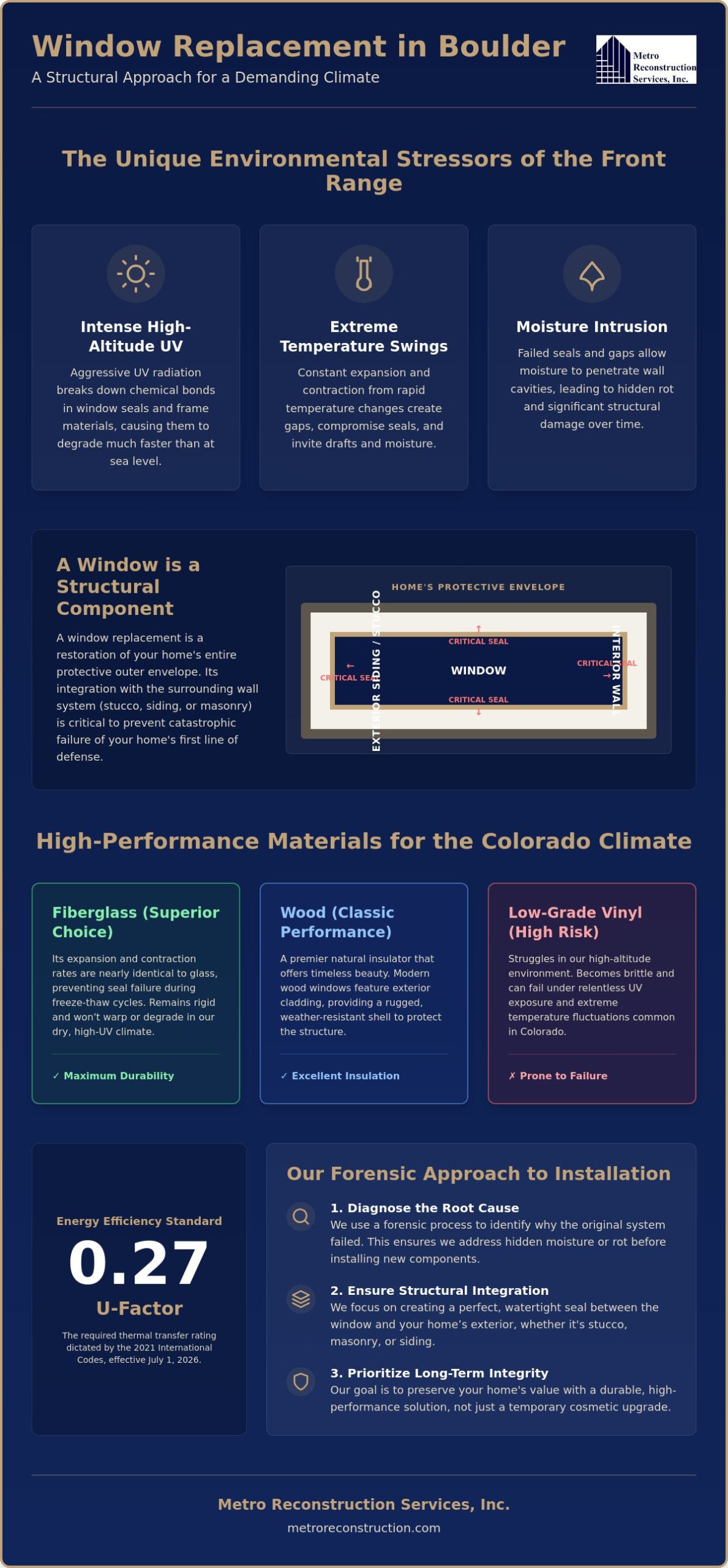 The Homeowners Guide to Choosing a Window Replacement Company in Boulder - Infographic | Colorado's Reconstrction & Remodel Experts The Homeowner's Guide to Choosing a Window Replacement Company in Boulder