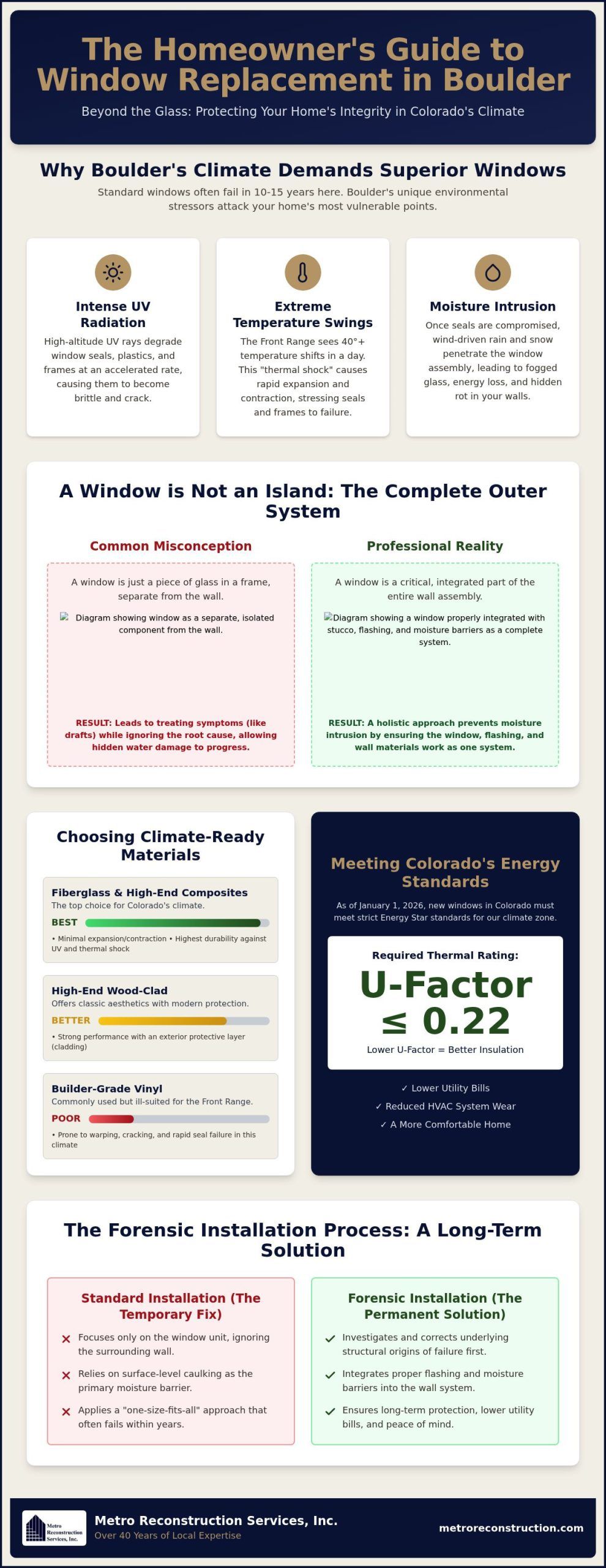 High-Performance Window Replacement in Boulder: A Structural Approach (2026)
