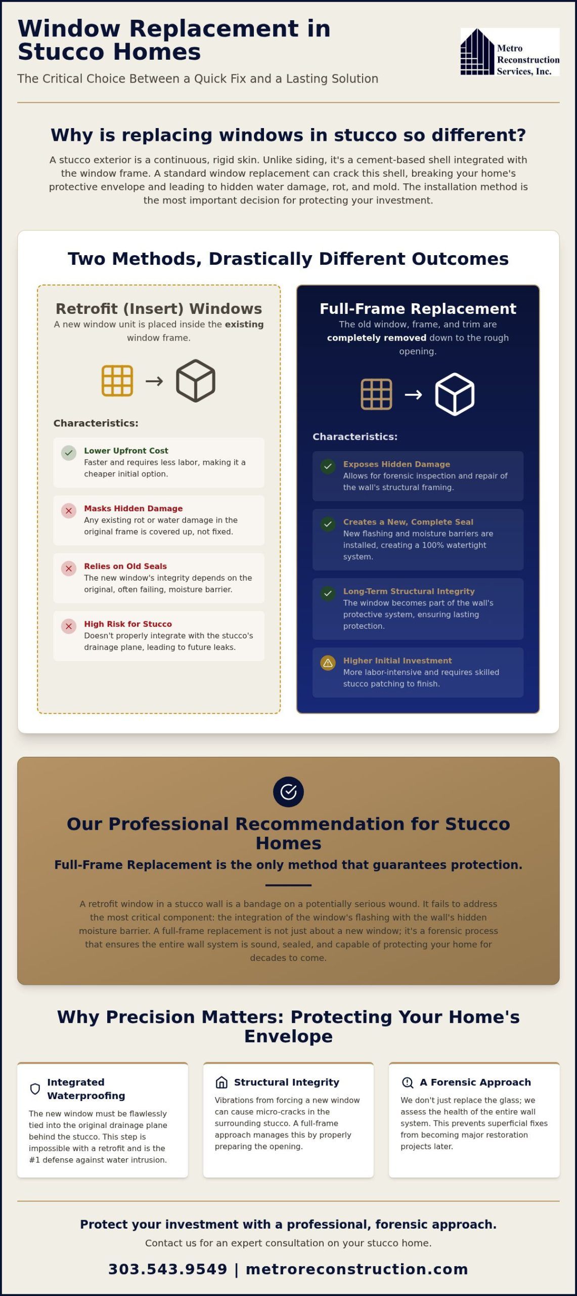 Window Replacement for Stucco Homes: A Structural Approach to Home Preservation