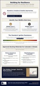 Fire Resistant Decking in Boulder: A Comprehensive Guide to Ignition-Resistant Construction