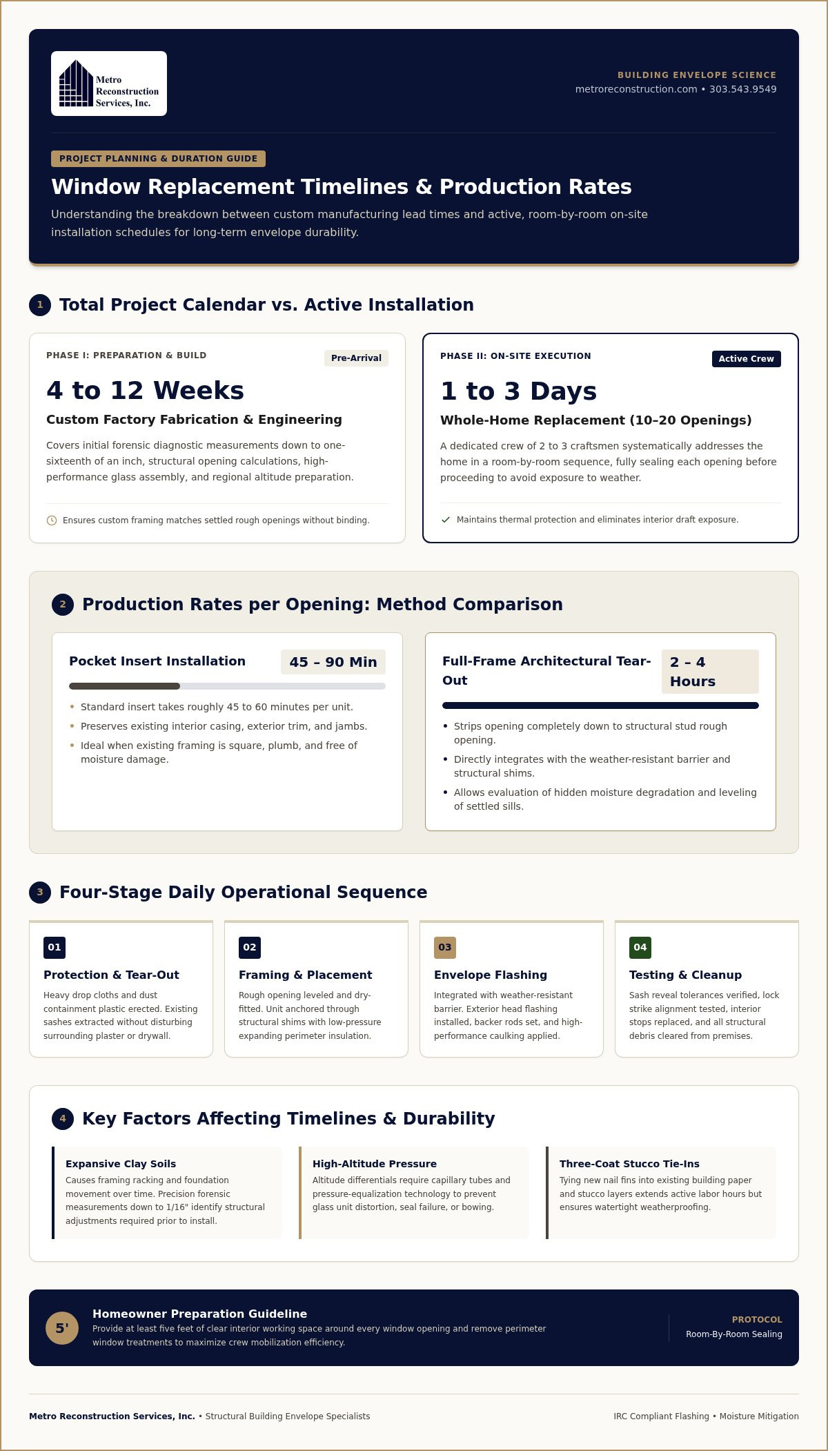 How Long Does It Take to Install New Windows Complete Project Timeline Guide - Infographic | Colorado's Colorado's Exterior Remodeling & Building Envelope Specialists How Long Does It Take to Install New Windows? Complete Project Timeline Guide
