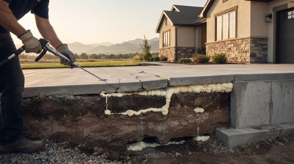Foundation Stabilization Contractor in Denver: Polyurethane Foam Injection Explained
