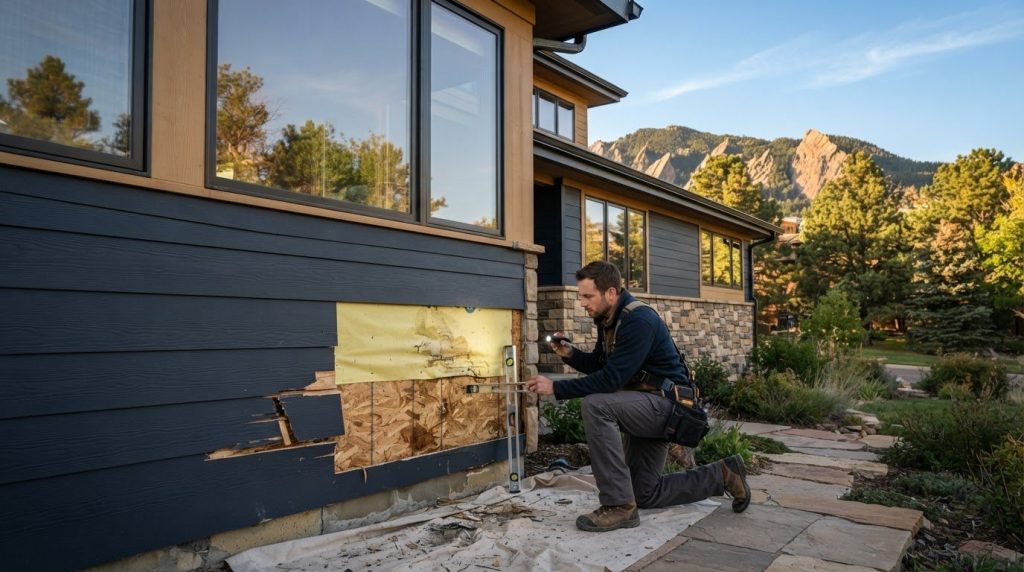Siding Replacement in Boulder for Damaged or Missing Panels