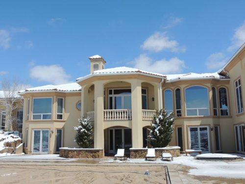 Fixing stucco and EIFS in winter in Colorado